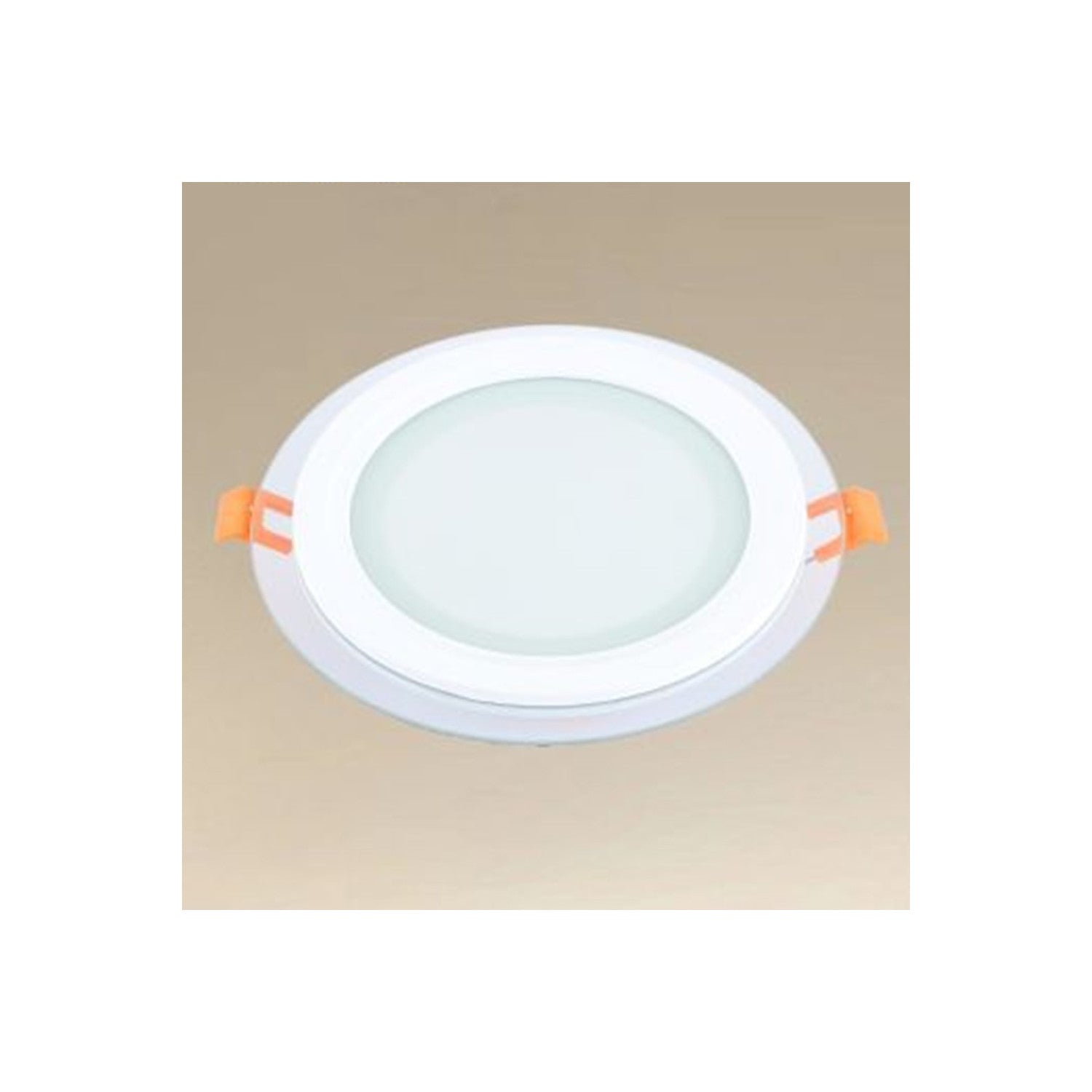 Trade Shop - Pannello Led Incasso Luce 3000k-6500k 12w Tondo Am-cr-12 Con Bordo Traparente 00649 -