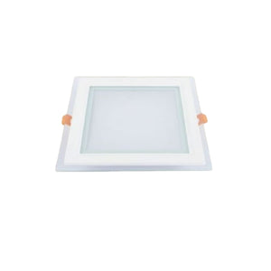 Trade Shop - Pannello Led Incasso Luce 3000k-6500k 18w Quadrato Am-cs-18 Con Bordo Traparente 00694         