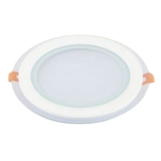 Trade Shop - Pannello Led Incasso Luce 3000k-6500k 18w Tondo Am-cr-18 Con Bordo Traparente 00656         