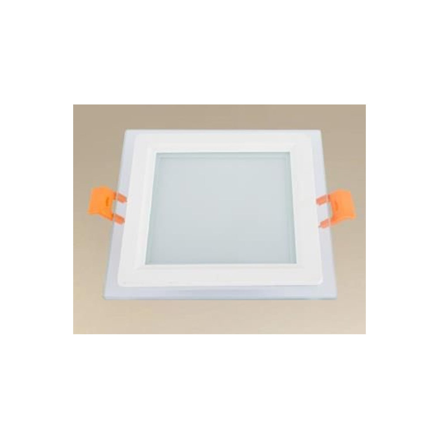 Trade Shop - Pannello Led Incasso Luce 3000k-6500k 9w Quadrato Am-cs-9 Con Bordo Traparente 00670         