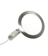 Pannello Led Incasso Silver Tondo Slim 12 W Luce 6500k 3000k 4000k P155a-a         