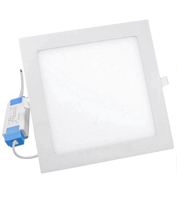 Pannello Led Quadrato Da Incasso 24 W Con Driver Cct 6500k 3000k 4000k P285a-q3c         