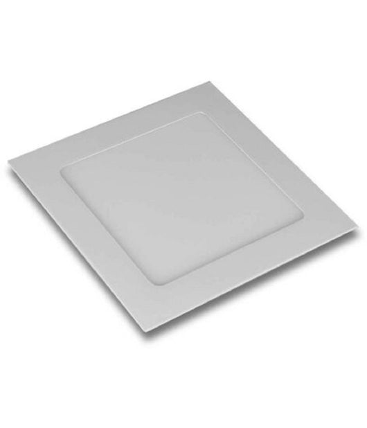 Pannello Led Slim 12w Incasso Quadrato In Pvc Luce Caldo Freddo Naturale P155aq         
