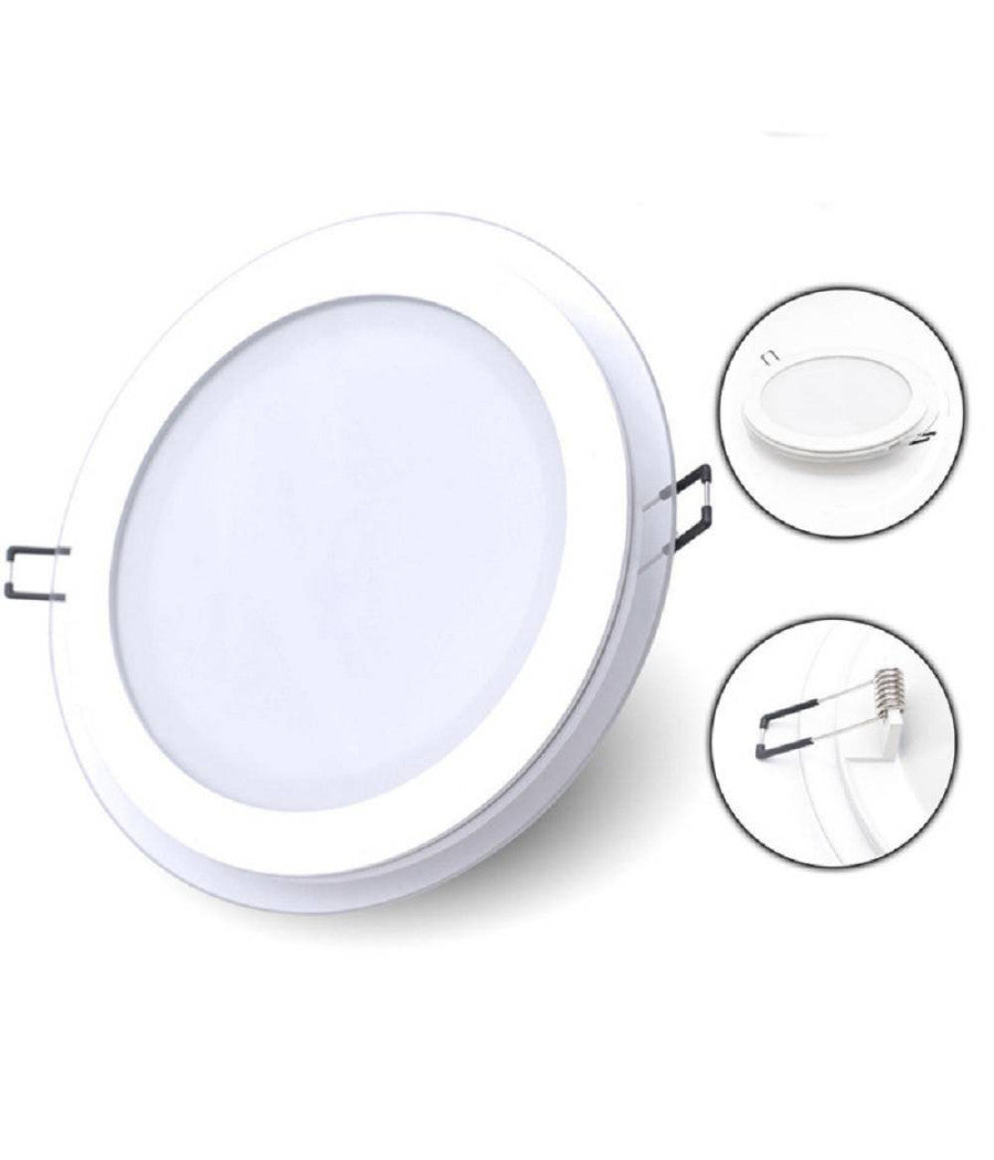 Pannello Led Slim Incasso Bordo In Vetro 18w Cct 3 Colorazione Di Luce P165e-t3c         