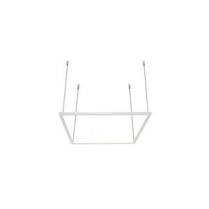 Pannello Led Telaio Luminoso Cornice 60x60 Cm 48 W 5700lm Lampadario Sospensione Tot  -bianco Freddo      -