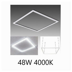 Pannello Led Telaio Luminoso Cornice 60x60 Cm 48 W 5700lm Lampadario Sospensione Tot         