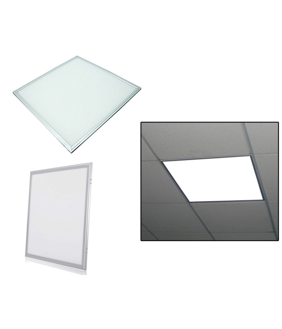 Pannello Luce Lampada Led 60x60 Cm 36w Plafoniera Ad Incasso Luce Naturale         
