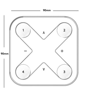 Pannello Parete Bluetooth Controller Dimmer Controllo Luci Led Casambi Xpress         