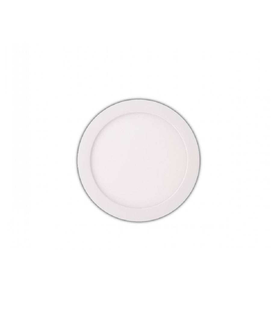 Pannello Plafoniera Led 12w Tondo Pvc Luce Bianco Caldo Freddo Naturale P170b  -bianco Freddo      -