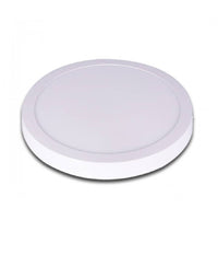 Pannello Plafoniera Led 18w Tondo Pvc Luce Bianco Caldo Freddo Naturale P22         