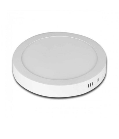 Trade Shop - Pannello Plafoniera Led 24w Tondo Pvc Luce Bianco Caldo Freddo Naturale P -