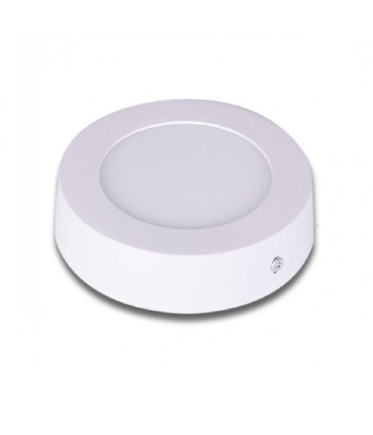 Pannello Plafoniera Led 6w Tondo Pvc Luce Bianco Caldo Freddo Naturale P120b-t  -bianco Naturale      -