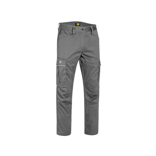 Pantalone Cotone Grigio L Stretch Cargo Diadora