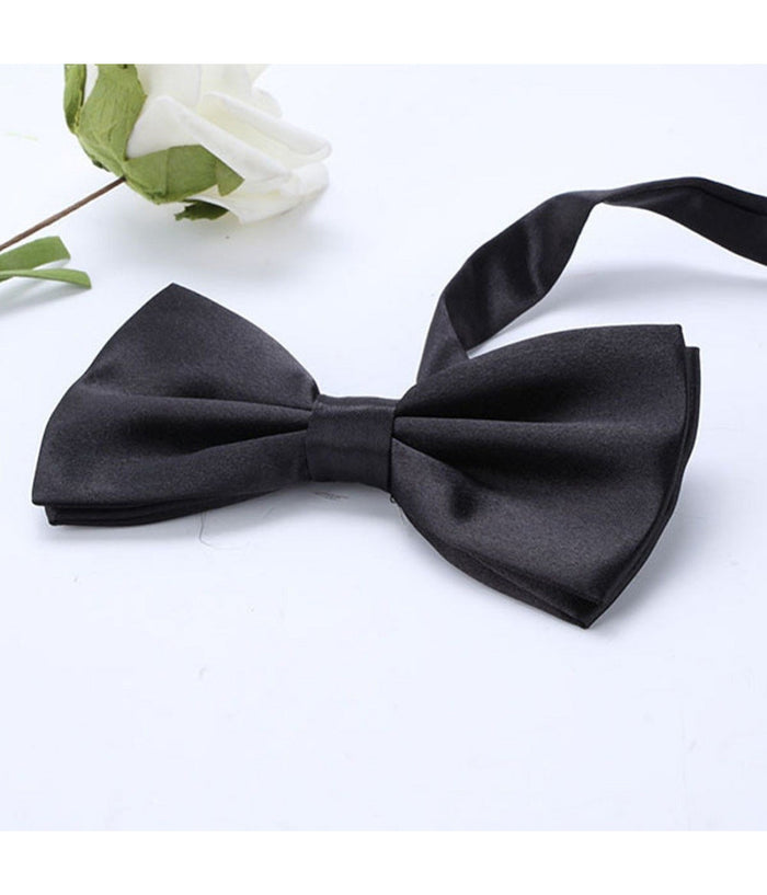 Papillon Cravattino Bambino Seta Raso Bimbo Farfalla Per Cerimonie Vari Colori         