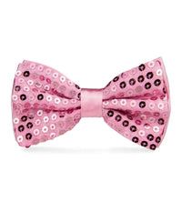 Papillon Paillettes Rosa Chiaro Teatro Paillette Cravattino Farfallino Cravatta         