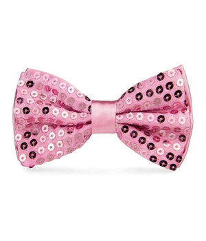 Papillon Paillettes Rosa Chiaro Teatro Paillette Cravattino Farfallino Cravatta         