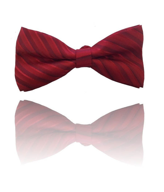 Papillon Strisce Rosso Cravattino Farfallino Cravatta Frack Papion         