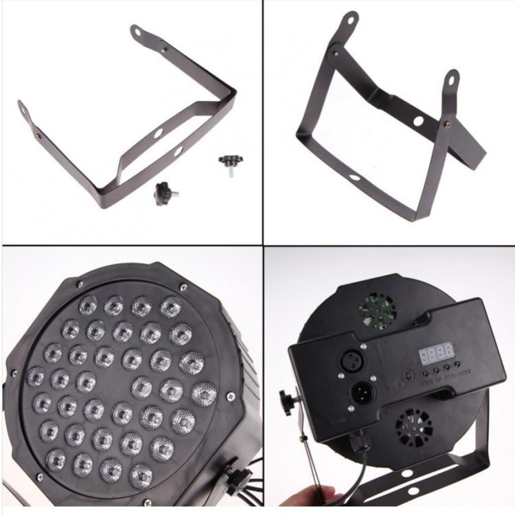 PAR 36 LED X 1W Faro RGB  DMX Strobo FLASH Wash Programmabile - Tech-It