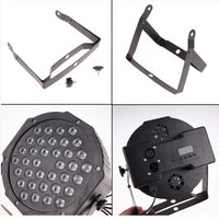 PAR 36 LED X 1W Faro RGB  DMX Strobo FLASH Wash Programmabile - Tech-It