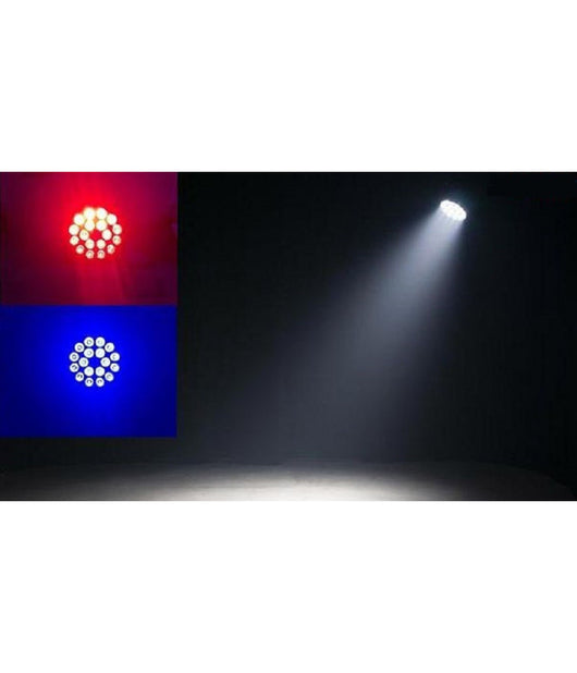Par Led 18x10w Rgbw 4in1 Full Color Alta Qualità  Estremamente Luminosi         