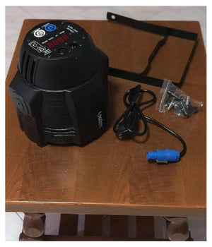 Par Led Rgbwa Ip65 Dmx 18x18watt Uv 6 In 1 Luce Wood Party Fluo Powercon In Out         