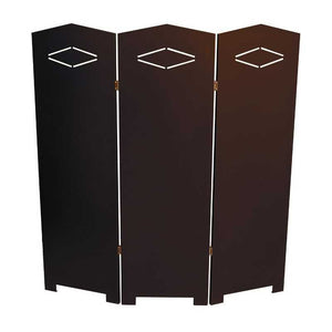 Paracalore a tre Ante Marrone H.cm. 115