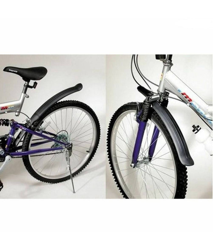 Parafango Per Bici Bicicletta Set 2 Pezzi Paraspruzzi Mtb Anteriore E Posteriore         