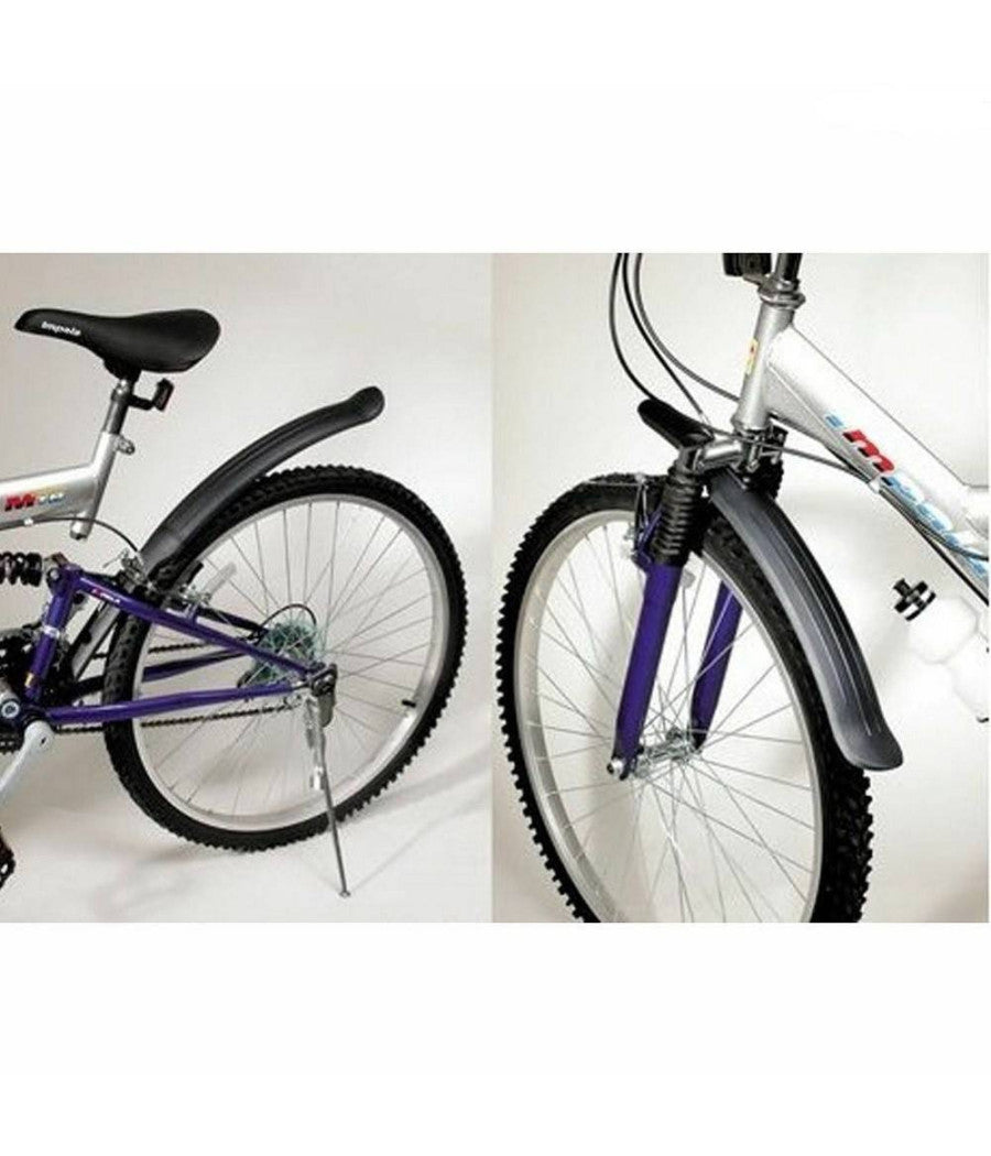 Parafango Per Bici Bicicletta Set 2 Pezzi Paraspruzzi Mtb Anteriore E Posteriore         