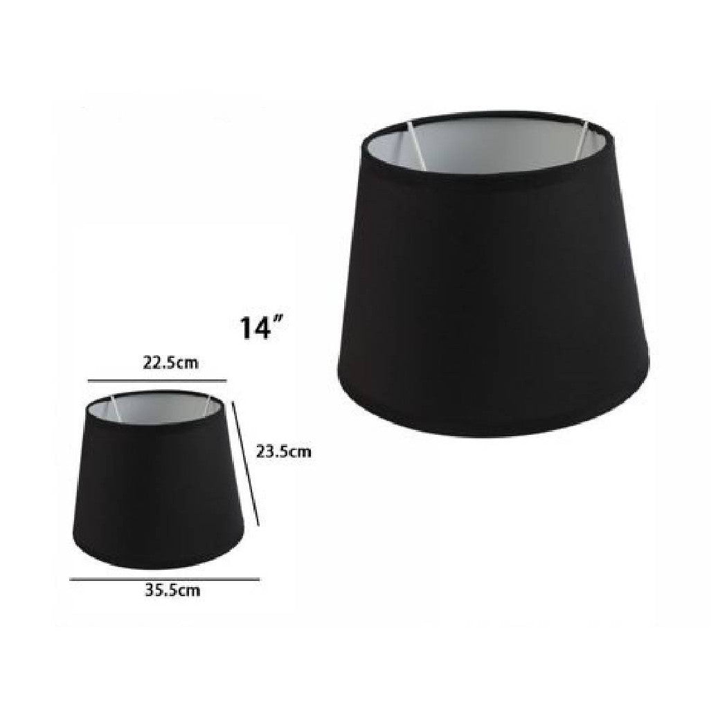 Paralume Conico Cilindro Cappello Ricambio Per Lampada E Applique In Tessuto Tnt