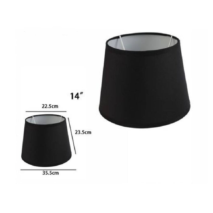 Paralume Conico Cilindro Cappello Ricambio Per Lampada E Applique In Tessuto Tnt