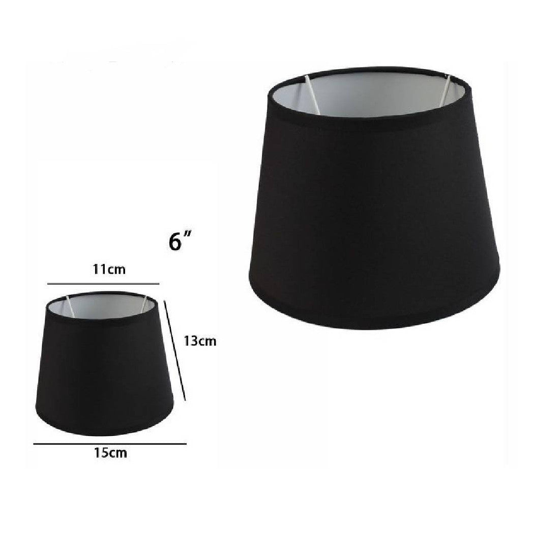 Paralume Conico Cilindro Cappello Ricambio Per Lampada E Applique In Tessuto Tnt