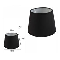 Paralume Conico Cilindro Cappello Ricambio Per Lampada E Applique In Tessuto Tnt