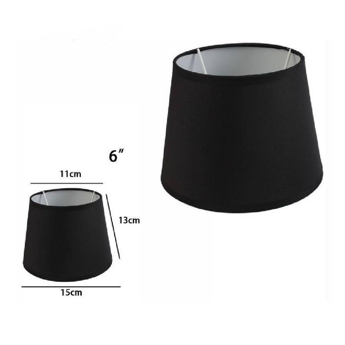 Paralume Conico Cilindro Cappello Ricambio Per Lampada E Applique In Tessuto Tnt