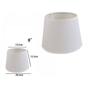 Paralume Conico Cilindro Cappello Ricambio Per Lampada E Applique In Tessuto Tnt