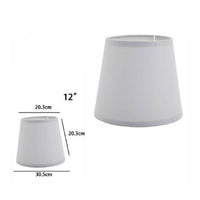 Paralume Conico Cilindro Cappello Ricambio Per Lampada E Applique In Tessuto Tnt