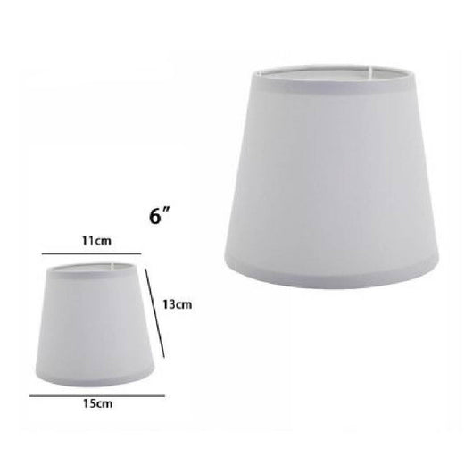 Paralume Conico Cilindro Cappello Ricambio Per Lampada E Applique In Tessuto Tnt