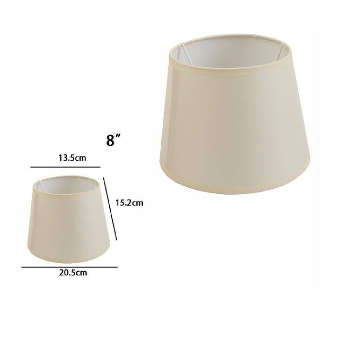 Paralume Conico Cilindro Cappello Ricambio Per Lampada E Applique In Tessuto Tnt