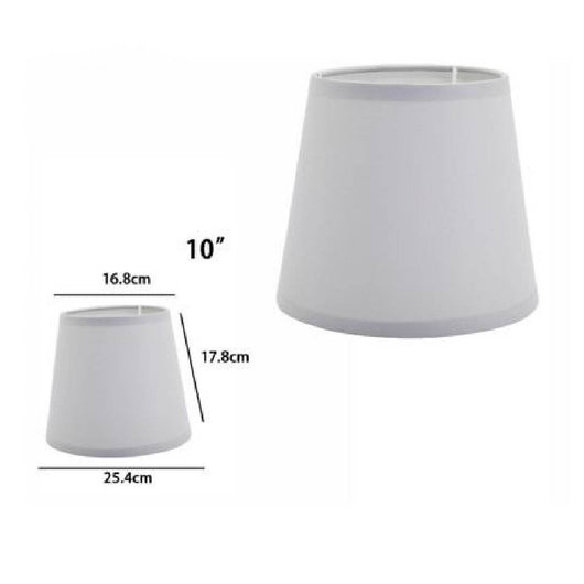 Paralume Conico Cilindro Cappello Ricambio Per Lampada E Applique In Tessuto Tnt