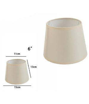 Paralume Conico Cilindro Cappello Ricambio Per Lampada E Applique In Tessuto Tnt         