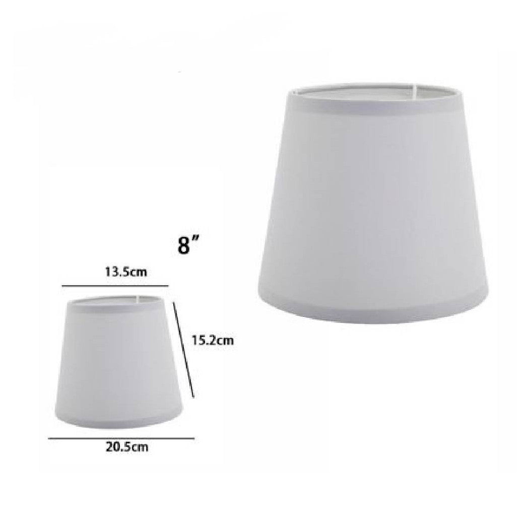 Paralume Conico Cilindro Cappello Ricambio Per Lampada E Applique In Tessuto Tnt