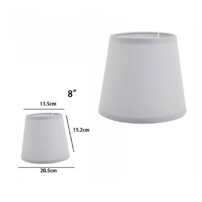 Paralume Conico Cilindro Cappello Ricambio Per Lampada E Applique In Tessuto Tnt