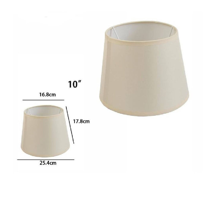 Paralume Conico Cilindro Cappello Ricambio Per Lampada E Applique In Tessuto Tnt