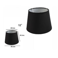 Paralume Conico Cilindro Cappello Ricambio Per Lampada E Applique In Tessuto Tnt