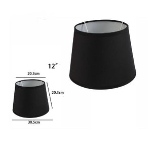 Paralume Conico Cilindro Cappello Ricambio Per Lampada E Applique In Tessuto Tnt