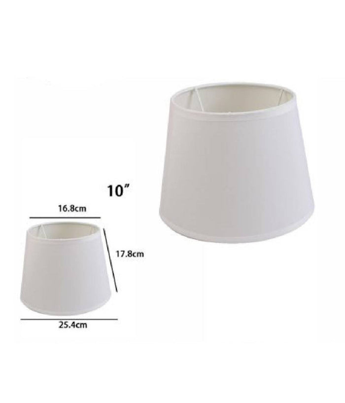 Paralume Conico Cilindro Cappello Ricambio Per Lampada E Applique In Tessuto Tnt         