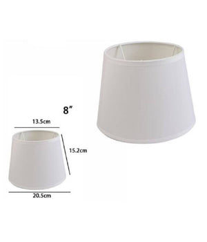 Paralume Conico Cilindro Cappello Ricambio Per Lampada E Applique In Tessuto Tnt         