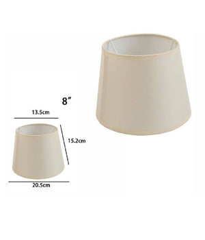 Paralume Conico Cilindro Cappello Ricambio Per Lampada E Applique In Tessuto Tnt         