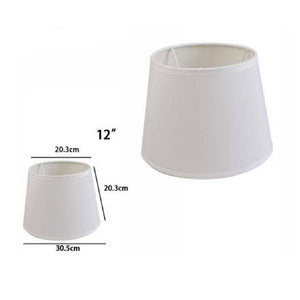 Paralume Conico Cilindro Cappello Ricambio Per Lampada E Applique In Tessuto Tnt