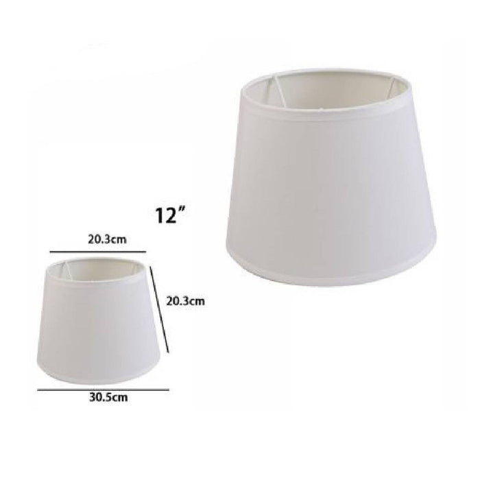 Paralume Conico Cilindro Cappello Ricambio Per Lampada E Applique In Tessuto Tnt