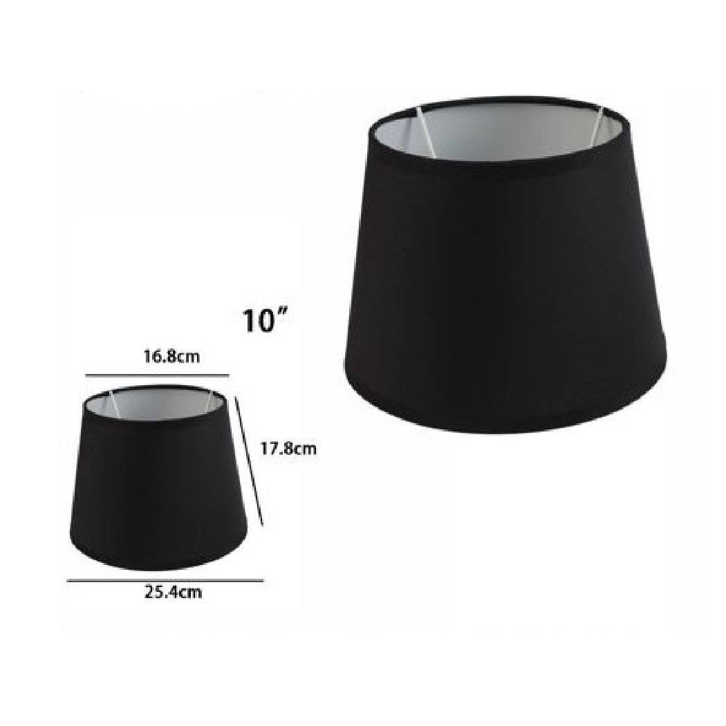 Paralume Conico Cilindro Cappello Ricambio Per Lampada E Applique In Tessuto Tnt